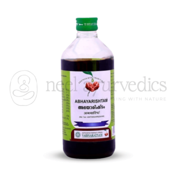 Vaidyaratnam Abhayarishtam – 450 Ml