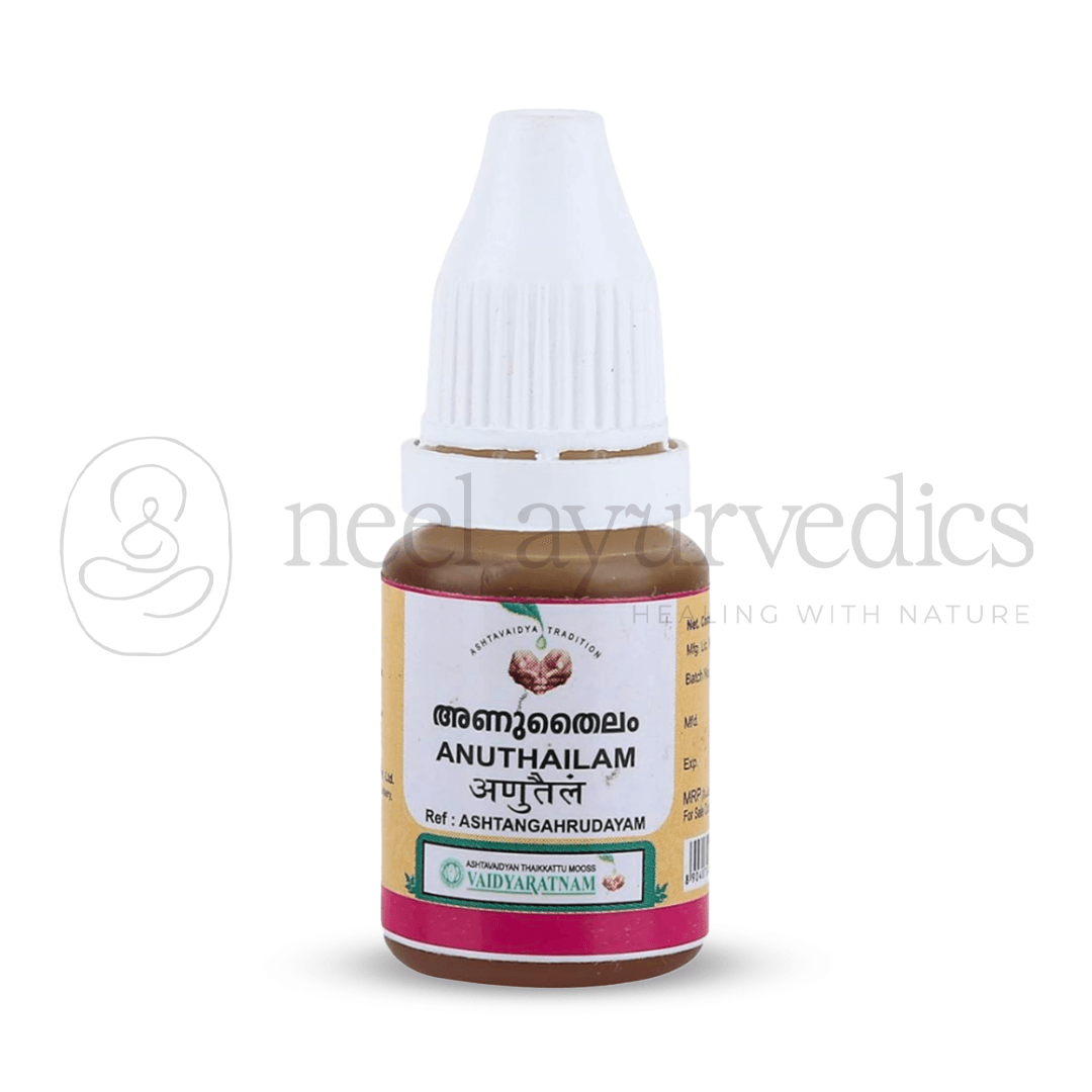 Vaidyaratnam Anu Thailam – 10 ml