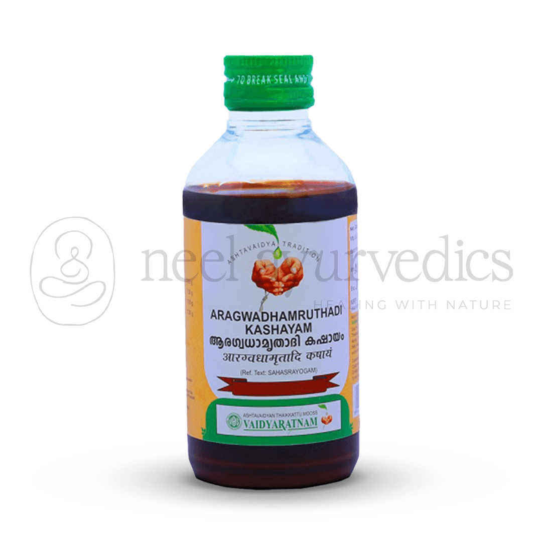 Vaidyaratnam Aragwadhamruthadi Kashayam – 200 ml