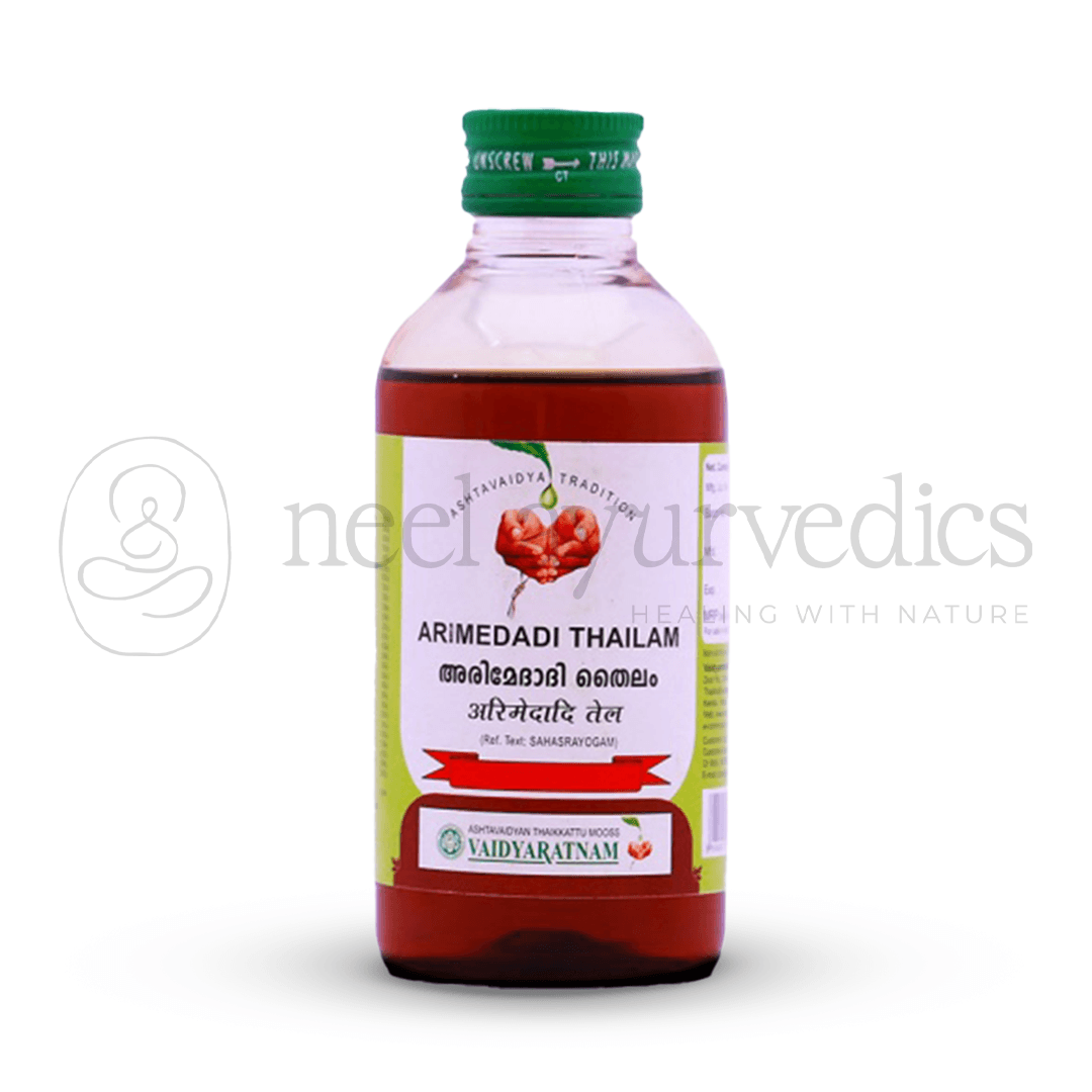 Vaidyaratnam Arimedadi Thailam – 200 Ml