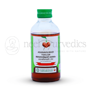 Vaidyaratnam Asanavilwadi Thailam – 200 ml