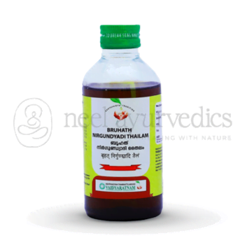 Vaidyaratnam Brihath Nirgundyadi Thailam – 200 ml