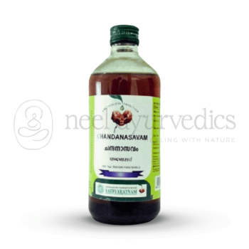 Vaidyaratnam Chandanasavam (VOA) – 450 ml