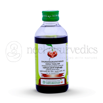 Vaidyaratnam Dhurdhoorapathradi Kera Thailam – 200 ml