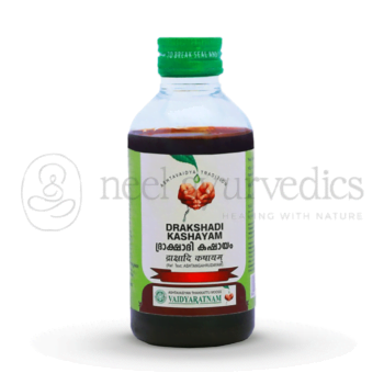 Vaidyaratnam Drakshadi Kashayam – 200 Ml