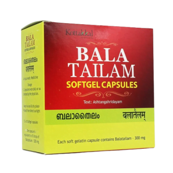 Kottakkal Arya Vaidya Sala Bala Tailam Capsule de gel souple – 100 Cap