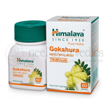 Himalaya Gokshura Tablette - 60 Tab | Pour le bien-être des hommes