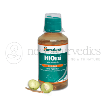 Himalaya HiOra Mundwasser Regular - 150 ml | Am besten für die Mundgesundheit