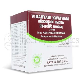 Kottakkal Arya Vaidya Sala Vidaryadi Kwatham (Tablette) - 100 Tab