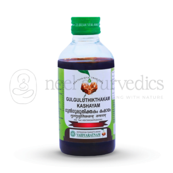 Vaidyaratnam Gulguluthikthakam Kashayam – 200 Ml
