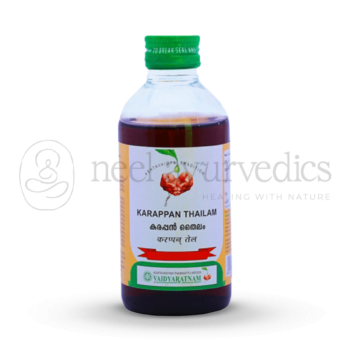Vaidyaratnam Karappan Thailam – 200 Ml