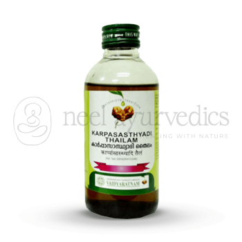 Vaidyaratnam Karpasasthyadi Thailam – 200 Ml