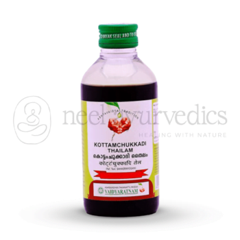Vaidyaratnam Kottamchukkadi Thailam – 200 Ml