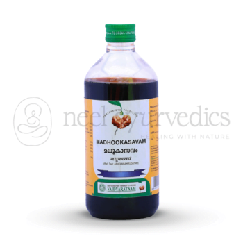 Vaidyaratnam Madhookasavam – 450 Ml