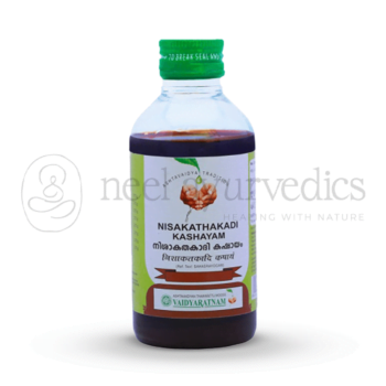 Vaidyaratnam Nisakathakadi Kashayam – 200 Ml