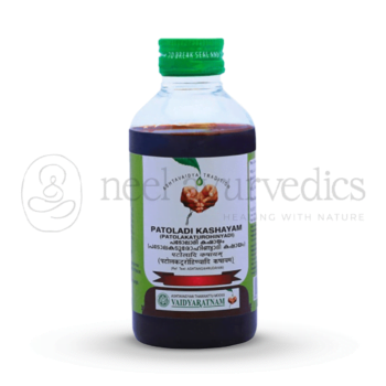 Vaidyaratnam Patoladi Kashayam – 200 Ml