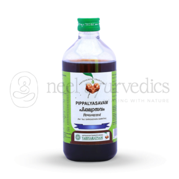Vaidyaratnam Pippallyasavam – 450 Ml