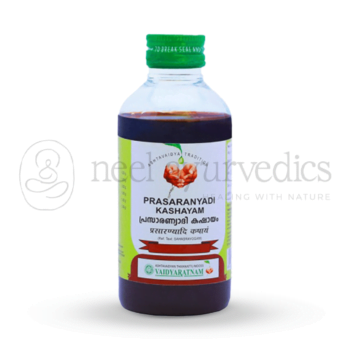Vaidyaratnam Prasaranyadi Kashayam – 200 ml