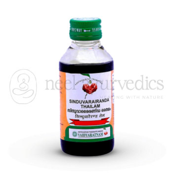 Vaidyaratnam Sinduvarairandam – 100 Ml