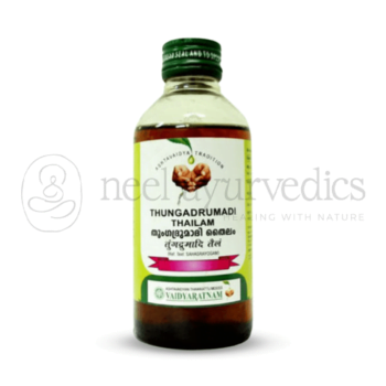 Vaidyaratnam Thungadrumadi Thailam – 200 Ml