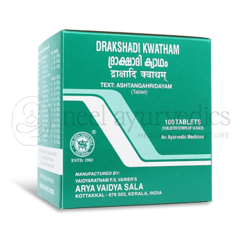 Kottakkal Arya Vaidya Sala Drakshadi Kwatham  – 100 Tabs
