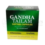 Kottakkal Arya Vaidya Sala Gandha Tailam Capsule de gel souple -100 capsules