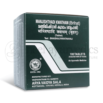 Kottakkal Arya Vaidya Sala Manjishthadi Kwatham (Brihat) – 100 Tablette