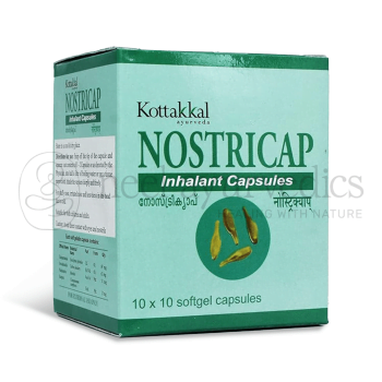 Kottakkal Arya Vaidya Sala Nostricap Inhalant Capsule - 100 Cap