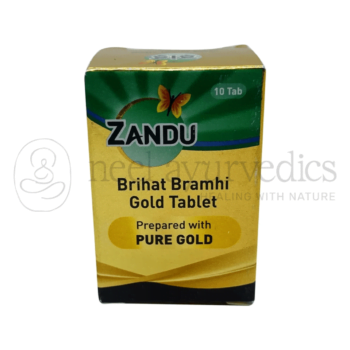 Zandu Brihat Brahmi Gold – 10 Onglets