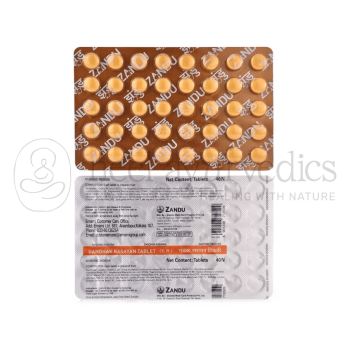 Zandu Gandhak Rasayan – 40 Tab | Pour les problèmes de peau et les troubles des voies urinaires