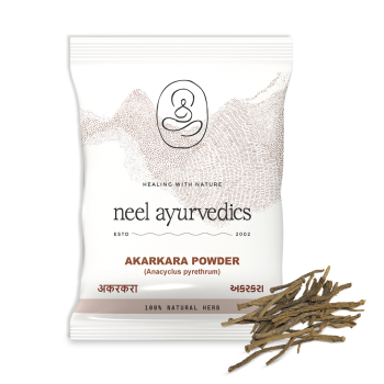 Neel Ayurvédique  Akarkara Poudre | Ideal pour la sciatique, Confort du dos et harmonie digestive