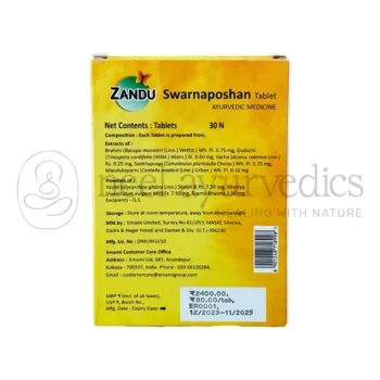 Zandu Swarnaposhan Tablet