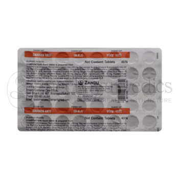 Zandu Shankh Vati – 40 Tab | Pour un problème de digestion
