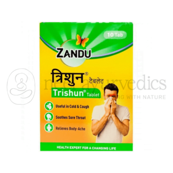 Zandu Trishun Tablet – 30 Tab | Idéal pour le rhume