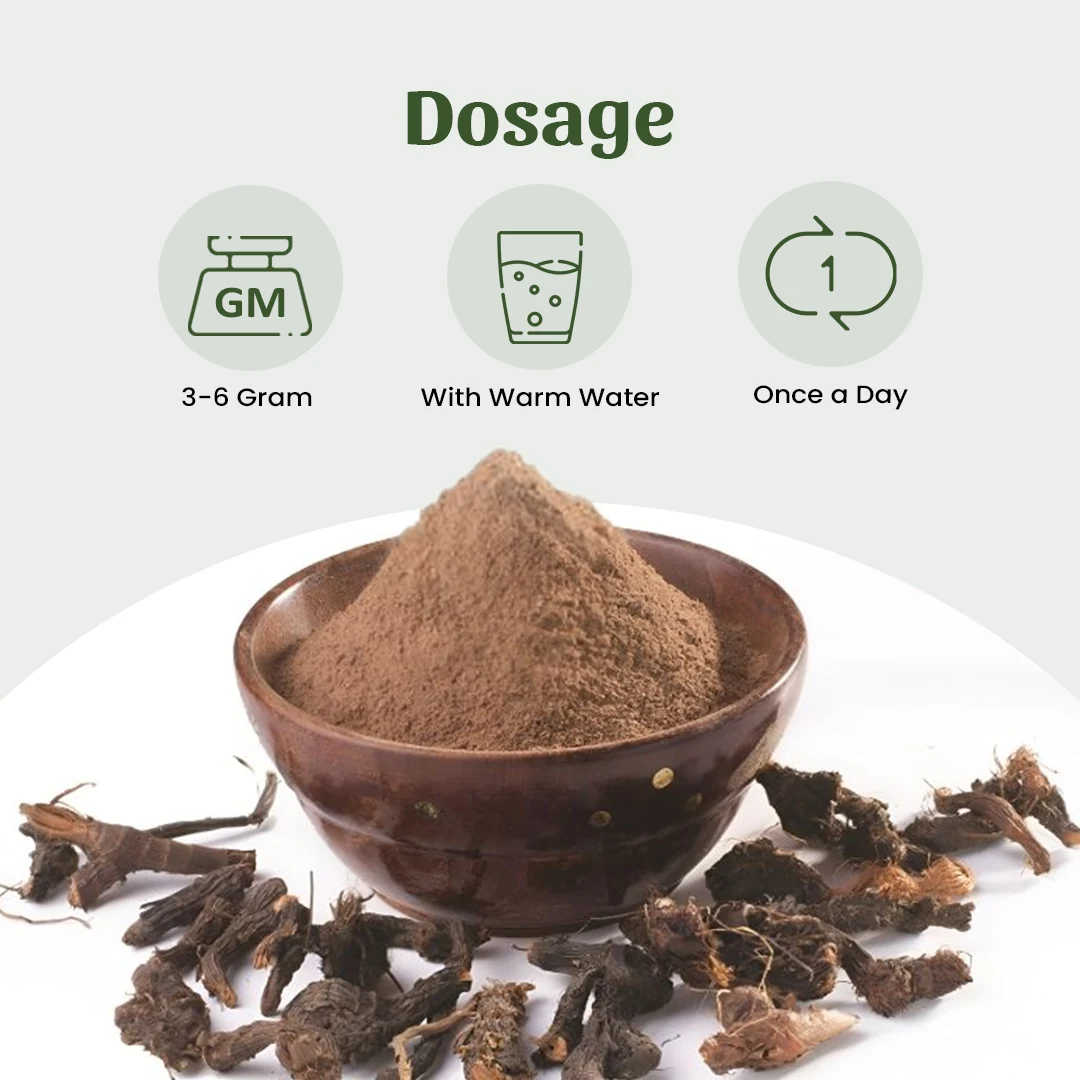 5 Nagarmotha Powder use