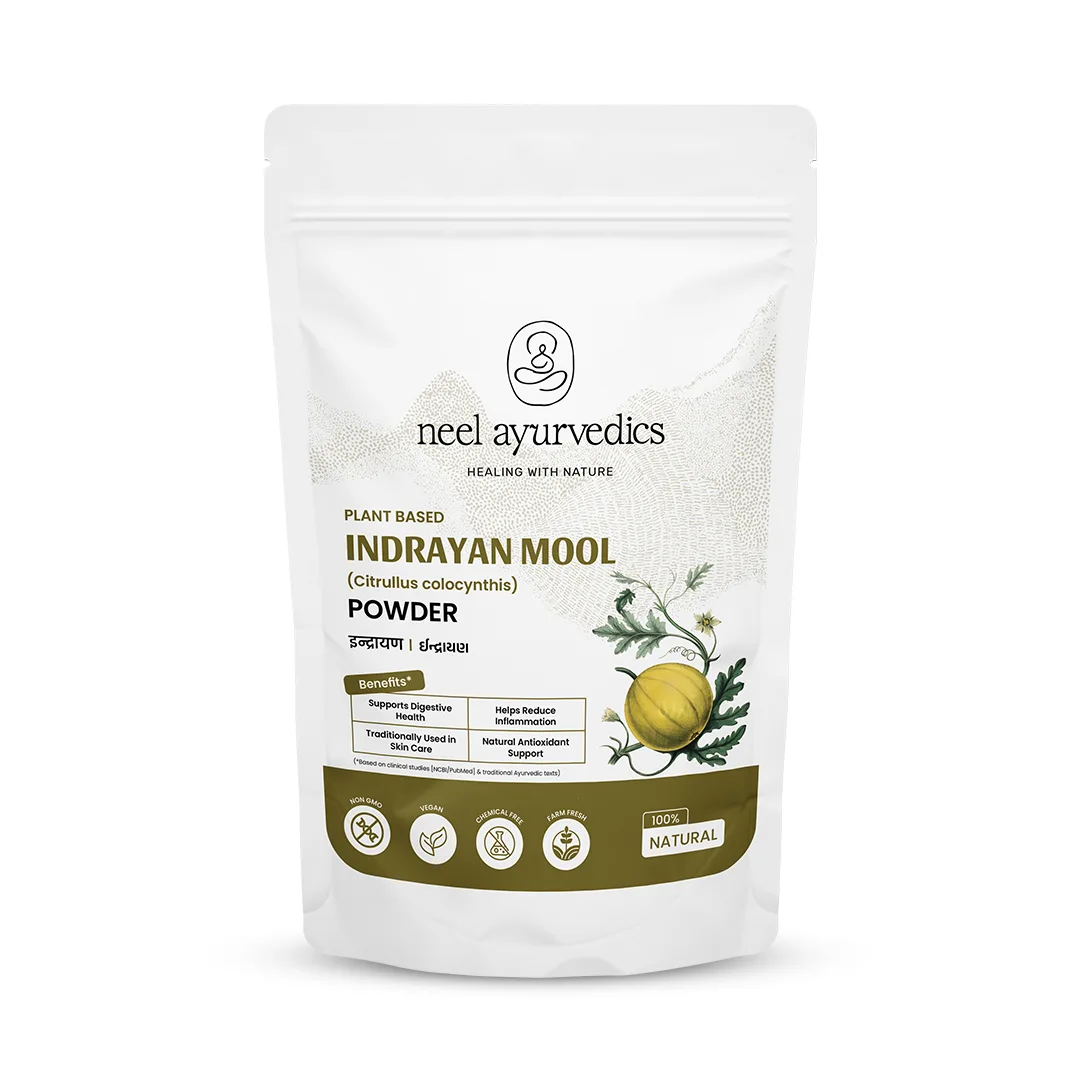 Indrayan-Mool-Powder Neel Ayurvédique Indrayan Mool Churna