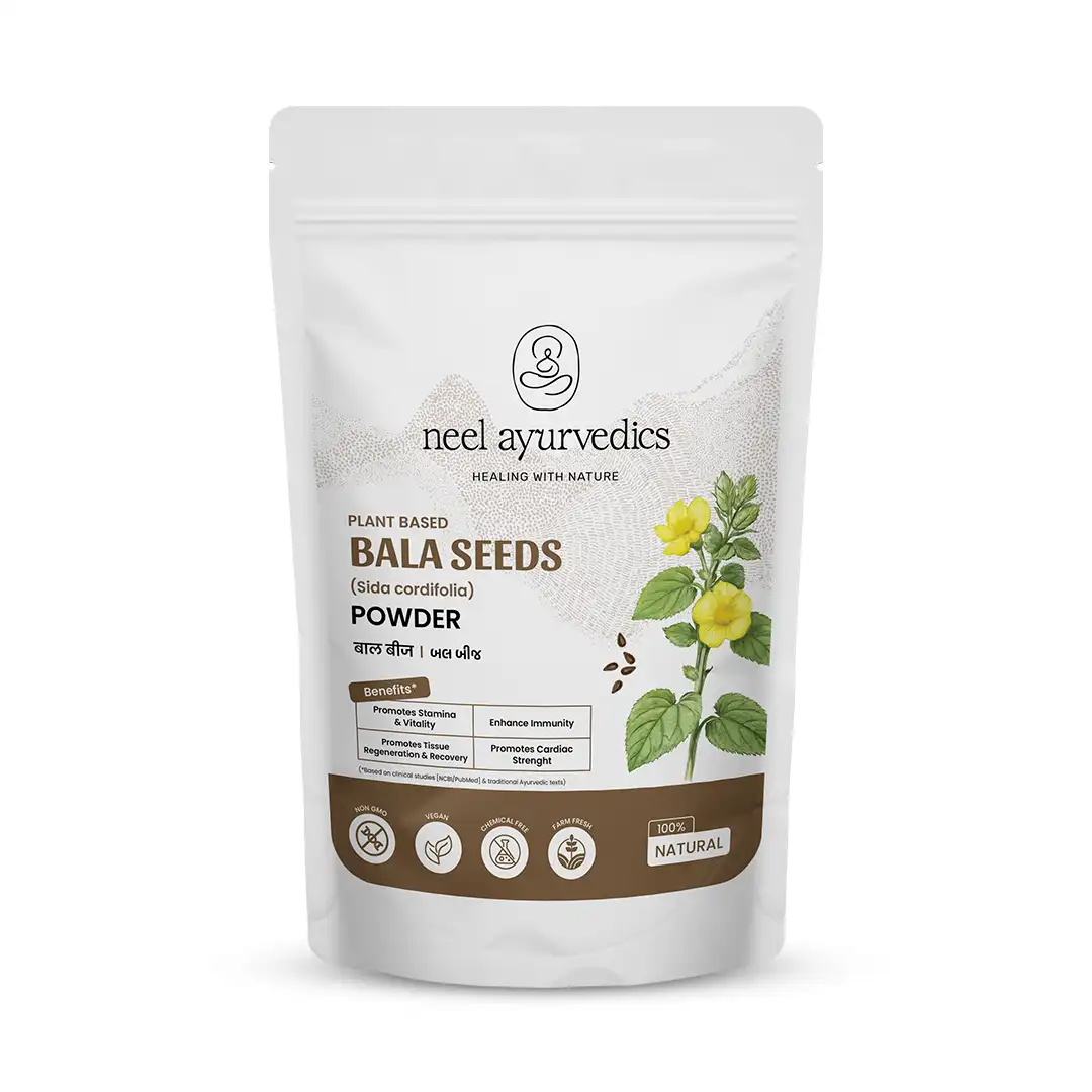Neel Ayurvedics Bala Seeds Powder Neel Ayurvedics Bal Beej Poudre
