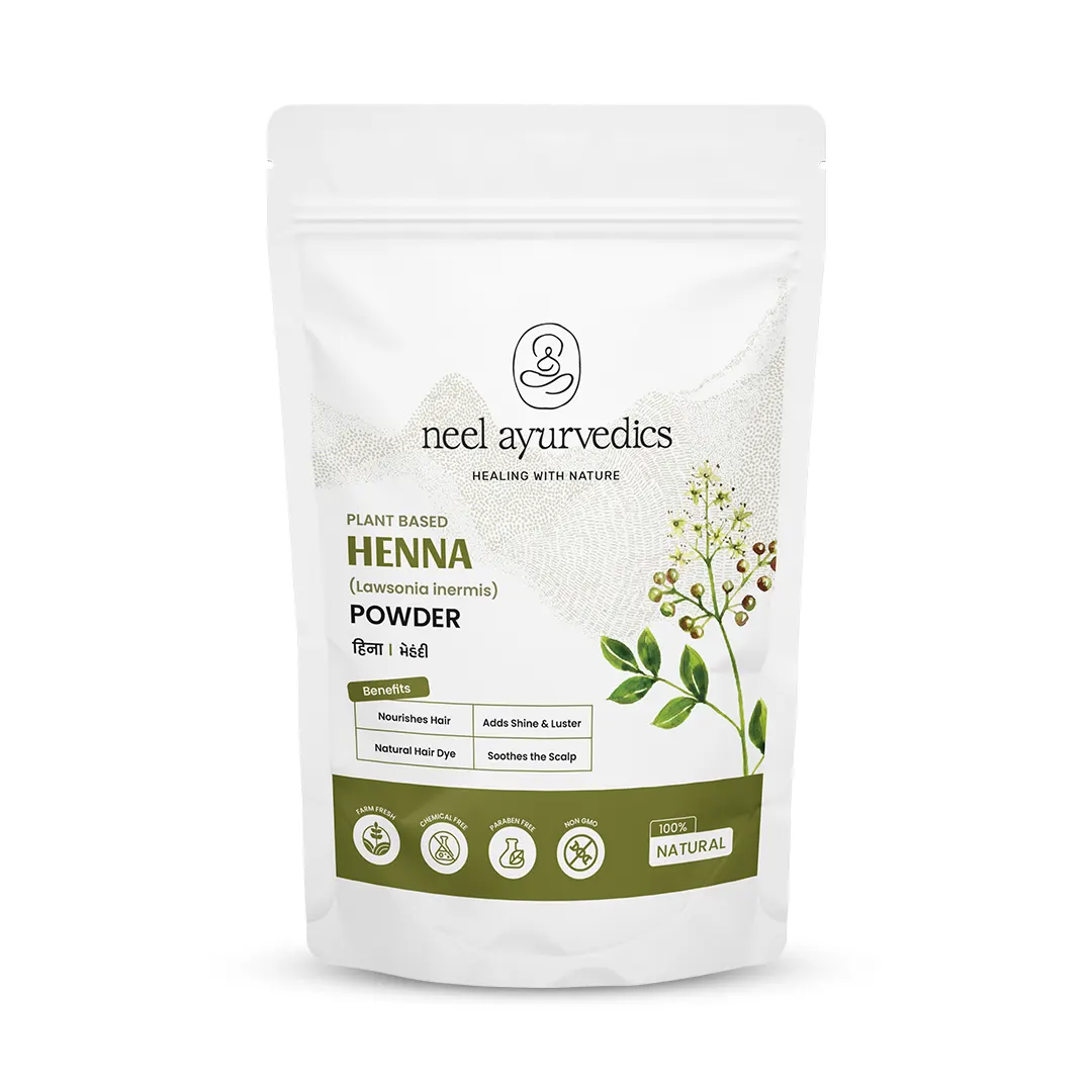 Neel-Ayurvedics-Henna-Powder Neel Ayurvédique Mehandi Poudre