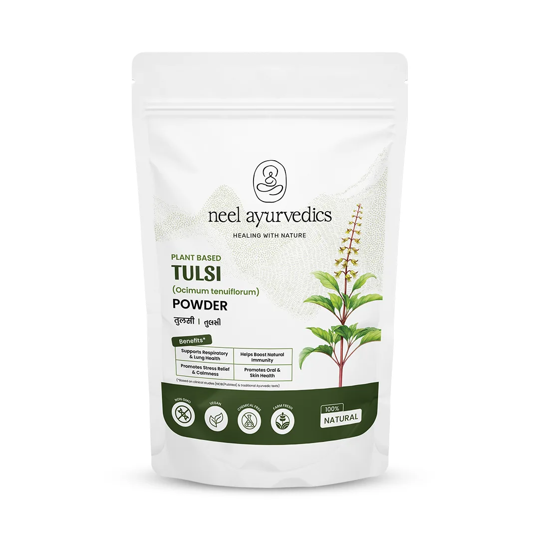 Tulsi Powder Neel Ayurvédique Tulsi Poudre