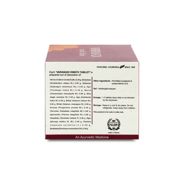 Kerala Ayurveda Varanadi Kwath Comprimés - 100 Tab