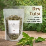 Dried Tulsi Leaves Whole Herbs Mockup