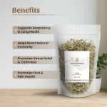 Dried Tulsi Leaves Whole Herbs Mockup