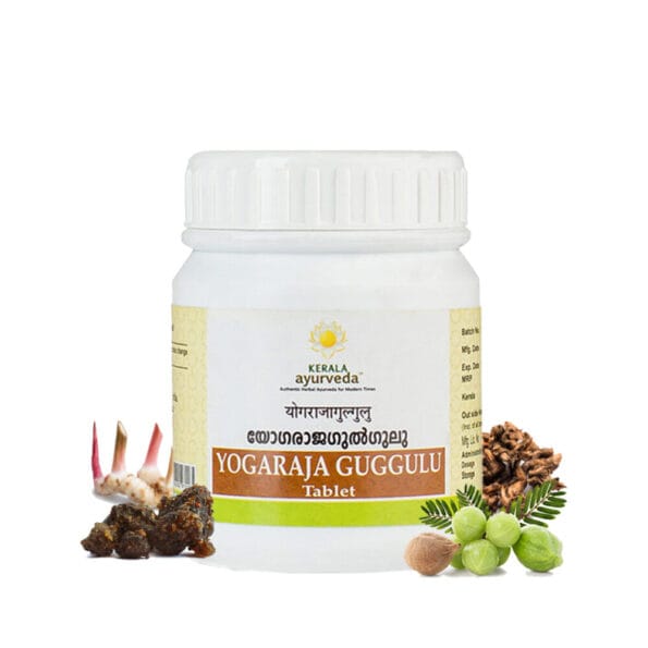 Kerala Ayurveda Yogarajagulgulu Comprimés – 50 Comprimés