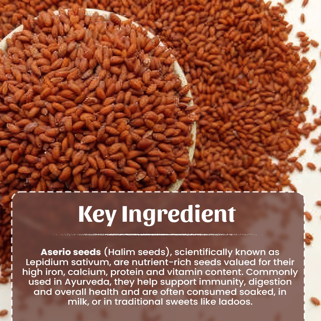 4 Aserio Seeds Ingradient