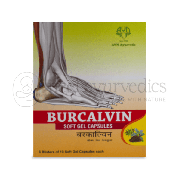Avn Ayurveda Burcalvin Soft gelkapsel – 60 Kapseln