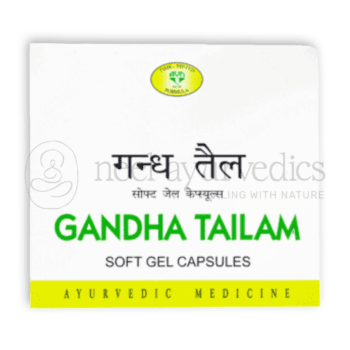 Avn Ayurveda Gandha Tailam Softgelkapseln – 120 Kapseln