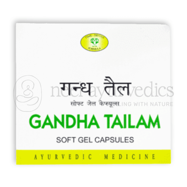 Avn Ayurveda Gandha Tailam Softgelkapseln – 120 Kapseln