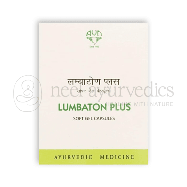 Avn Ayurveda Lumbaton Plus Softgelkapseln – 60 Kapseln