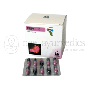 Ayulabs Pepcer Capsule – 100 Cap Holistic Relief for Digestive Distress1