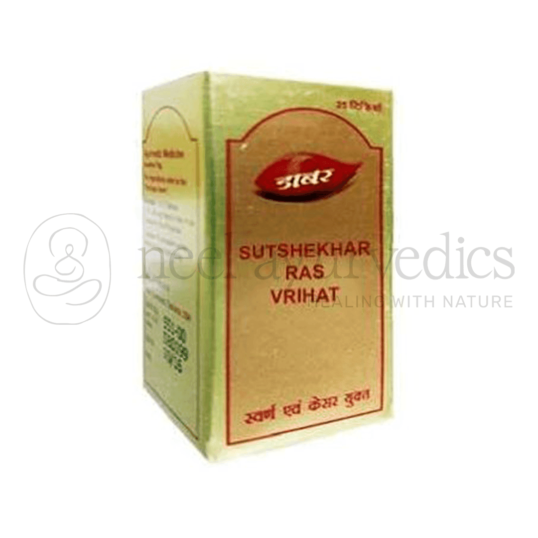 Dabur Sutshekhar Ras Vrihat (Gold) 30 Tabs Dabur Sutshekhar Ras Vrihat (Gold) 30 Tabs